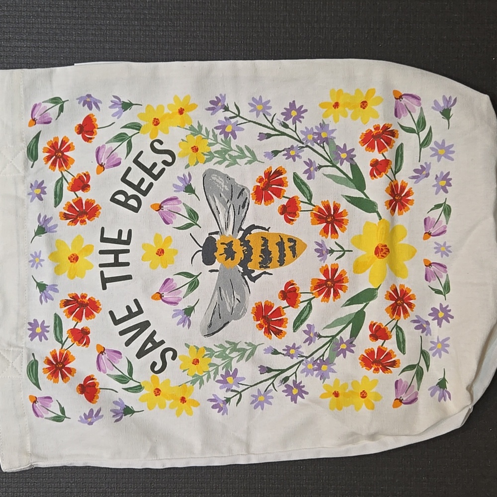 1canoe2 Save The Bees Cotton Canvas Tote Bag - Picture 2 of 6